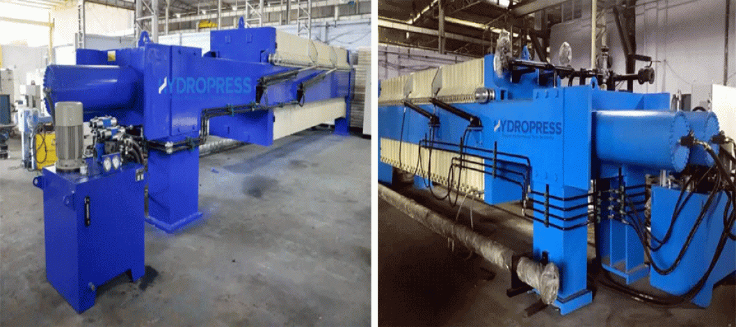 Hydro Press Membrane Filter Press for Oil Fractionation (30 bar Membrane Filter Press)